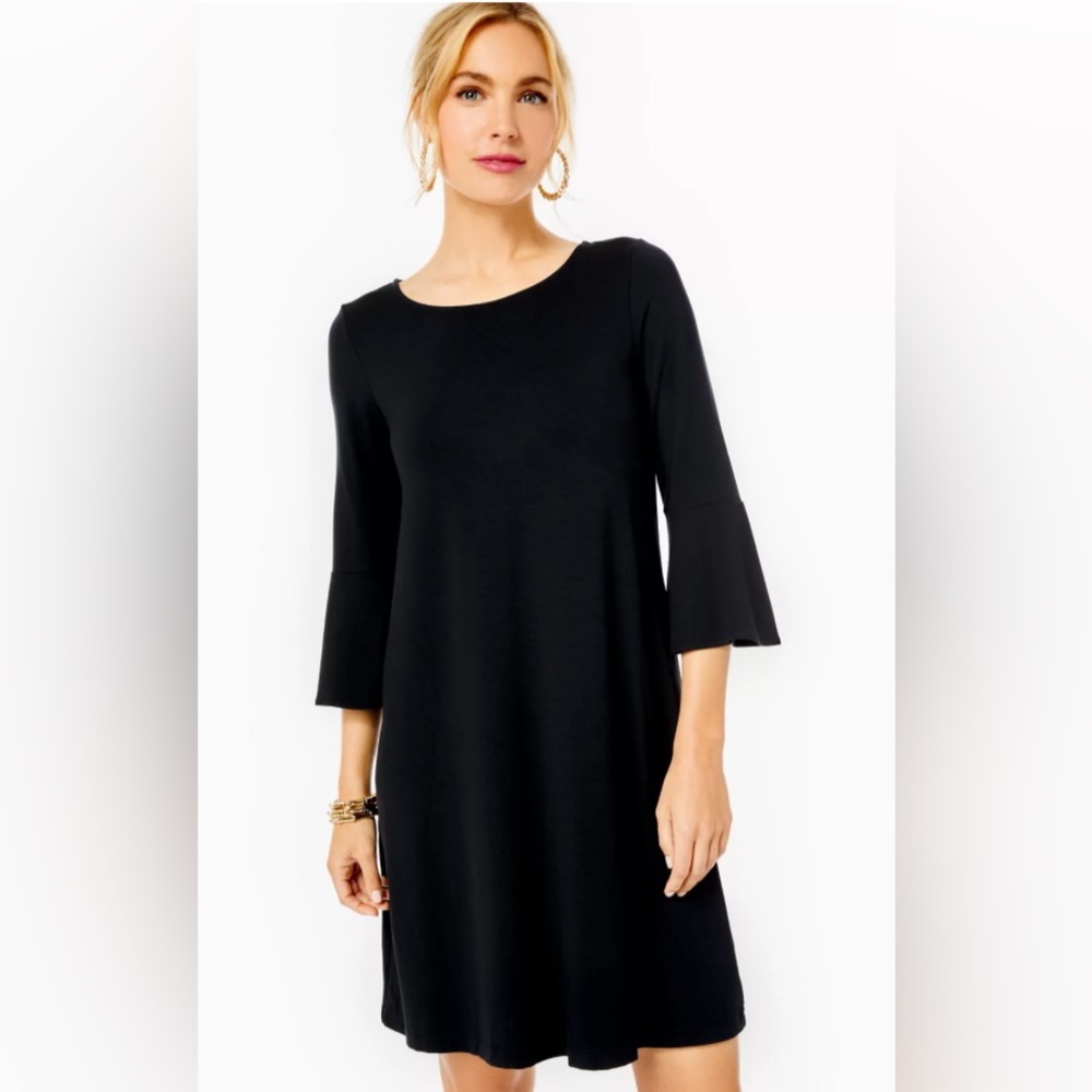 Lilly Pulitzer NWT Ophelia Swing Dress Onyx $168 Size S